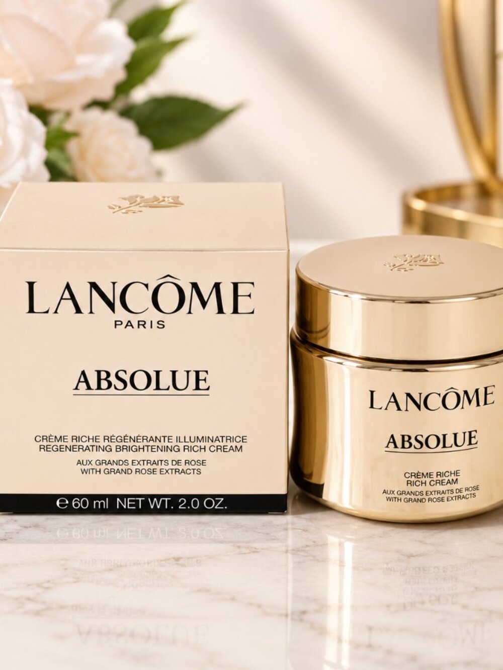 Lancôme Absolue Revitalizing & Brightening Rich Cream – 2oz - Picture 2 of 2